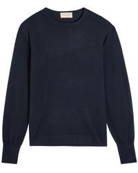 Officine Generale - Knit Merino Wool Jumper - Lyst