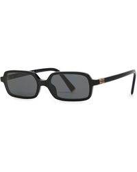 Miu Miu - Eyewear Regard Rectangle-Frame Designer Sunglasses - Lyst