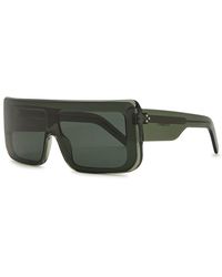 Rick Owens - Documenta Rectangle-Frame Sunglasses - Lyst