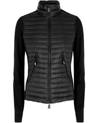 3 MONCLER GRENOBLE - Day-namic Quilted Shell And Stretch-jersey Jacket - Lyst