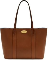 Mulberry - Bayswater Grained Leather Small Tote Bag - Lyst