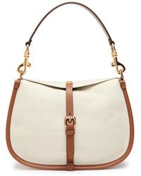 Etro - Pony Canvas And Leather Cross-Body Bag - Lyst