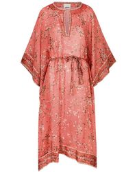 Isabel Marant - Amira Printed Cotton-Blend Kaftan Dress - Lyst