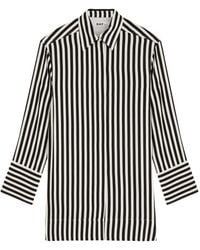Day Birger et Mikkelsen - Lea Striped Satin Shirt - Lyst