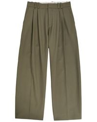 Studio Nicholson - Relaxed Straight-Leg Canvas Trousers - Lyst
