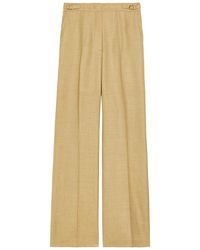 Gabriela Hearst - Vesta Straight-Leg Trousers - Lyst