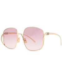 Miu Miu - Oversized Square-Frame Sunglasses - Lyst