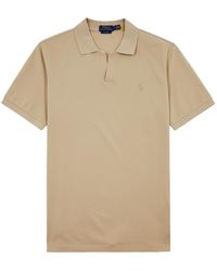 Polo Ralph Lauren - Johny Logo Stretch-Cotton Polo Shirt - Lyst