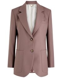 Victoria Beckham - Twill Blazer - Lyst