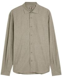 Herno - Wool And Silk-Blend Overshirt - Lyst