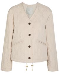 Varley - Saba Quilted Woven Jacket - Lyst