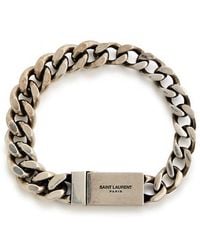 Saint Laurent - Chain Bracelet - Lyst