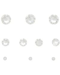 Jennifer Behr - Kira Crystal-Embellished Hair Magnets - Lyst