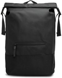 Rains - Trail Panelled Rubberised Backpack - Lyst