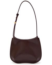 Jacquemus - Le Petit Bisou Glossed Leather Shoulder Bag - Lyst