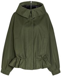 Dries Van Noten - Villas Hooded Cotton Jacket - Lyst