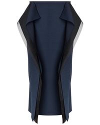 A.W.A.K.E. MODE - Panelled Stretch-Wool Midi Skirt - Lyst
