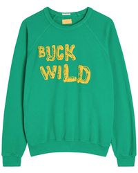Mother - The Biggie Concert Printed Cotton Sweatshirt - Lyst