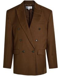 Ronny Kobo - 1988 Double-Breasted Woven Blazer - Lyst