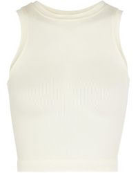 Prism - Luminous Ribbed Stretch-jersey Tank - Lyst