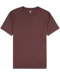 PAIGE - Cash Stretch-cotton T-shirt - Lyst
