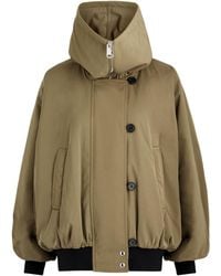 Khaite - Rhonda Padded Twill Jacket - Lyst