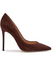 Gianvito Rossi - Gianvito 105 Suede Pumps - Lyst