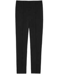 Rohe - Pintuck Cigarette-Leg Woven Trousers - Lyst