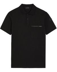 Moncler - Logo-Appliquéd Piqué Cotton Polo Shirt - Lyst