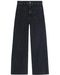 FRAME - The Refined Wide-Leg Jeans - Lyst