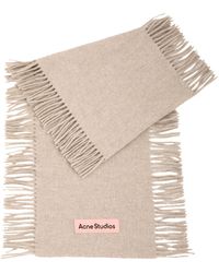 Acne Studios - Canada Cancan Fringed Wool Scarf - Lyst