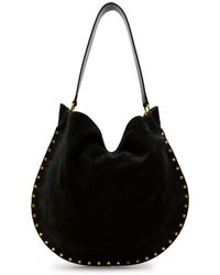 Isabel Marant - Oskan Hobo Suede Shoulder Bag - Lyst