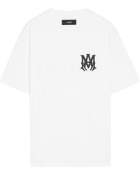 Amiri - Core Logo-Print Cotton T-Shirt - Lyst