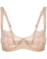 Fleur Of England - Signature Lace Balcony Bra - Lyst