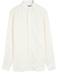 Tom Ford - Perforated Silk Shirt - Lyst