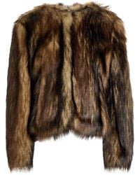 Simone Rocha - Faux Fur Jacket - Lyst