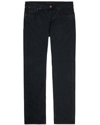 Nudie Jeans - Lean Dean Slim-Leg Stretch-Denim Jeans - Lyst