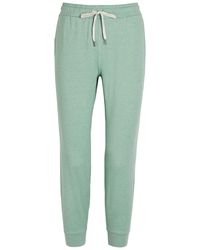 Vuori - Performance Cropped Slubbed Jersey Sweatpants - Lyst