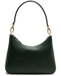 Stella McCartney - Stella Logo Faux Leather Shoulder Bag - Lyst