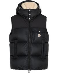 Moncler - Oust Hooded Quilted Shell Gilet - Lyst