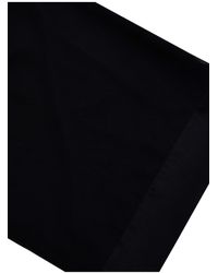 Adrianna Papell Chiffon Cape Coverup - Black