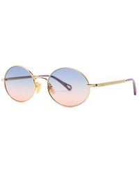Chloé - Oversized Square-Frame Sunglasses - Lyst