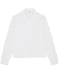 Eileen Fisher - Cotton Poplin Shirt - Lyst