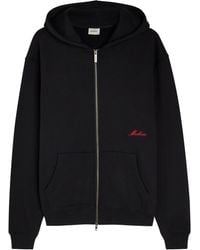 Malbon - Members Logo-Embroidered Cotton Sweatshirt - Lyst