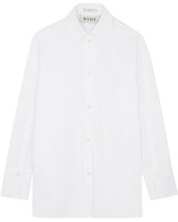 Rohe - Oversized Cotton-poplin Shirt - Lyst