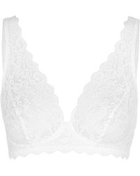 Hanro - Moments Lace Soft-Cup Bra - Lyst