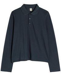 Flore Flore - Diana Cotton Piqué Polo Shirt - Lyst
