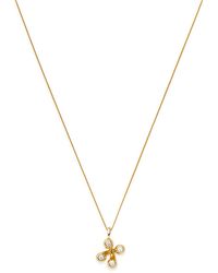 Missoma - X The Flag Twins Atom 18Kt Vermeil Necklace - Lyst