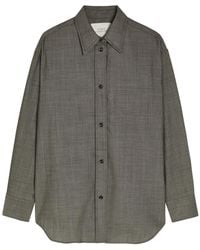 Studio Nicholson - Rouen Wool Shirt - Lyst