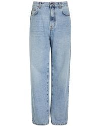 Rohe - Baggy Straight-Leg Jeans - Lyst